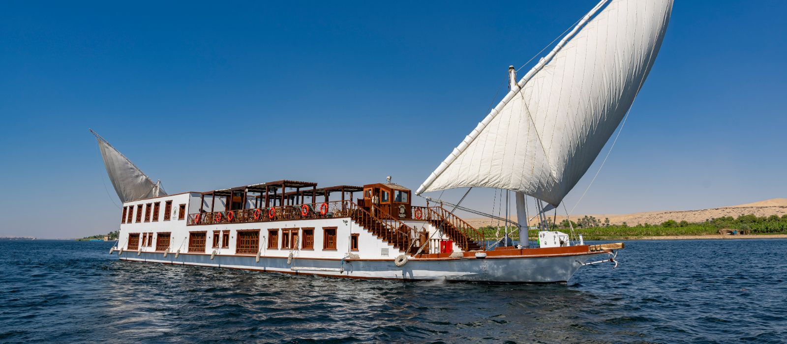 Princess Farida on the Nile River